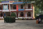 Hăng say luyện tập chuẩn bị cho Hội thao giáo dục quốc phòng và an ninh học sinh cấp THPT tỉnh Điện Biên năm 2017